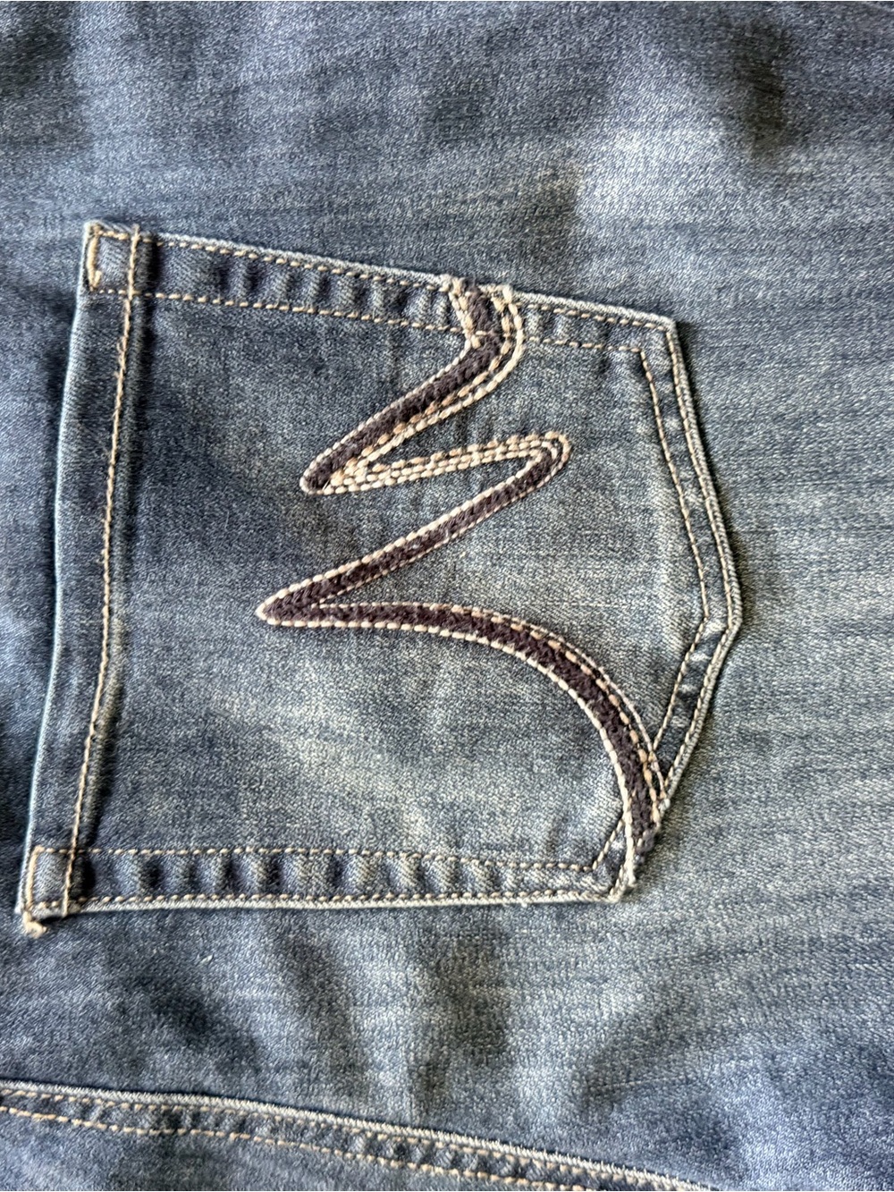 Maurices Navy Flare Leg Jeans - Picture 6 of 6